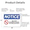 Signmission No Gum No Metal Cleats No Shelled Nuts, 18 in W x Rectangle, Aluminum OS-2PACK-NS-A-1218-L-14638 - alternate 3